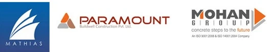 Mathias and Paramount Buildwell and Mohan Group logo