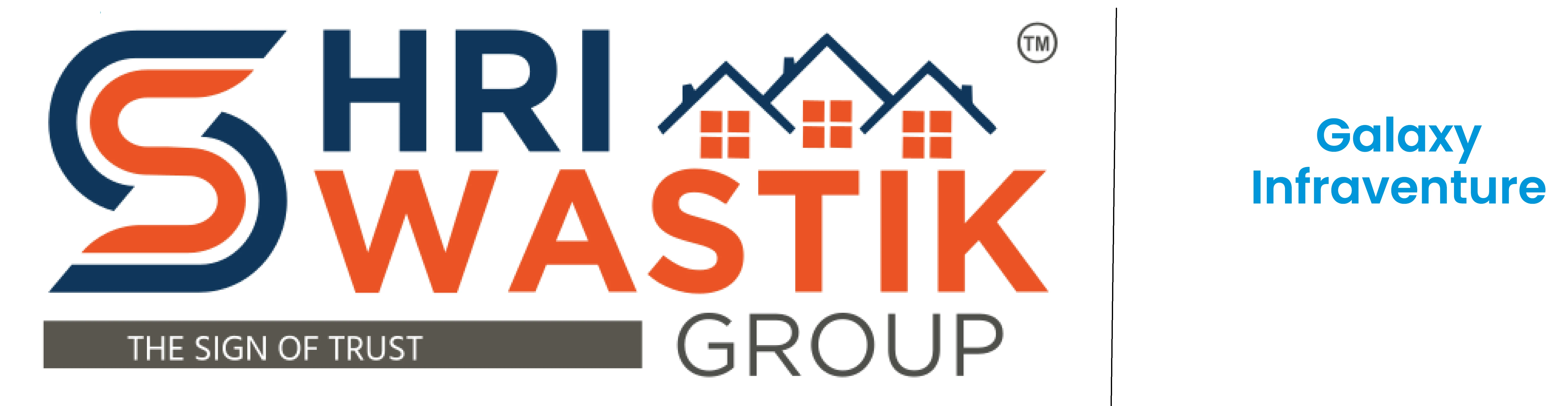 Galaxy Infraventure and Shri Swastik Group logo