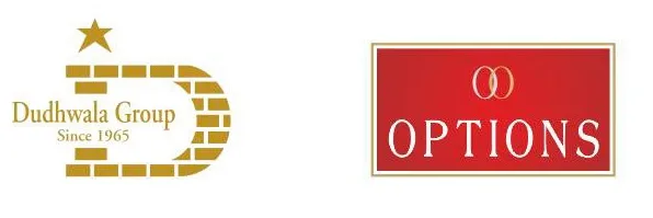 Options Developers and Dudhwala Group logo