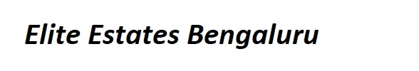 Elite Estates Bengaluru logo