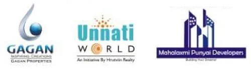 Gagan Properties Unnati World and Mahalaxmi Punyai logo