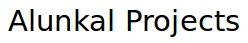 Alunkal Projects logo