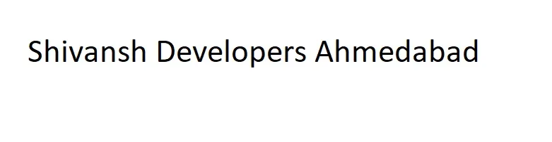 Shivansh Developers Ahmedabad logo