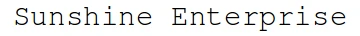 Sunshine Enterprise logo