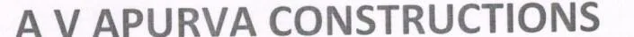 A V Apurva Constructions logo