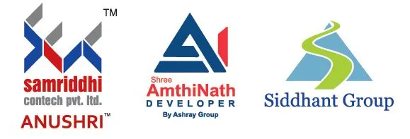 Samridhhi Anushri and Ashray Group and Siddhant logo