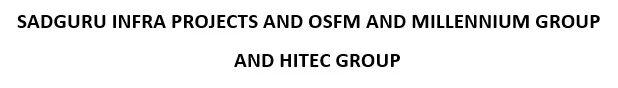 Sadguru Infra and OSFM and Millennium Group logo