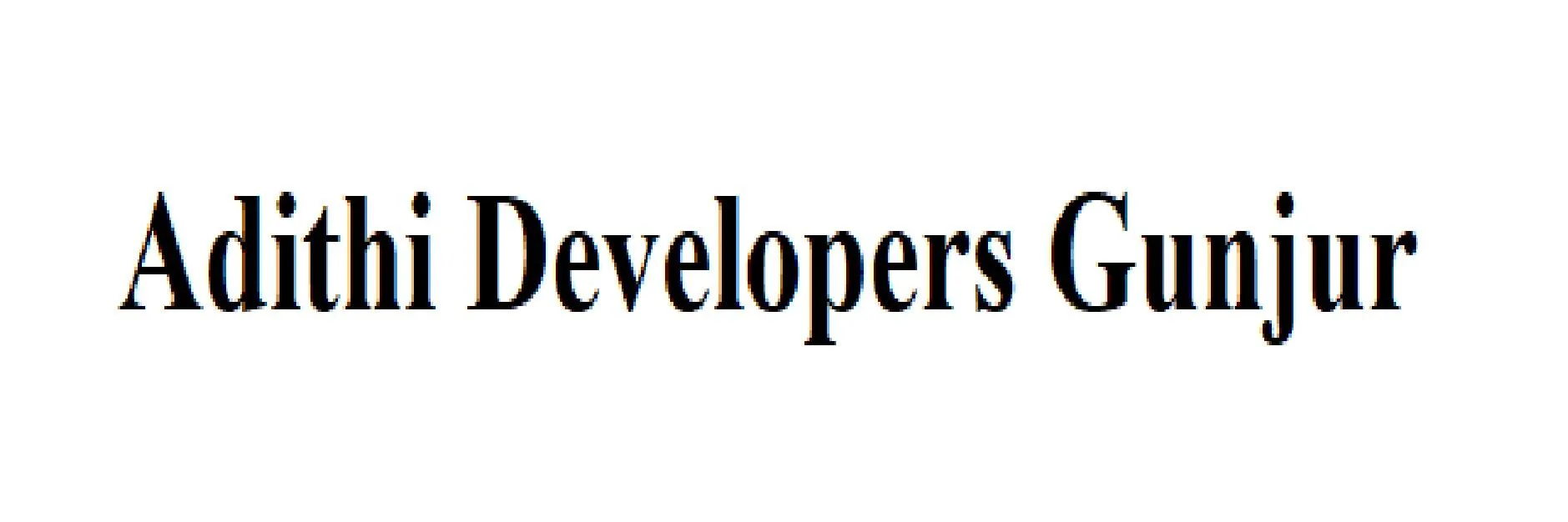 Adithi Developers Gunjur logo