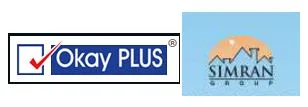 Okay Plus and Simran Group logo