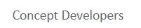 Concept Developers photo