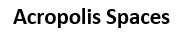 Acropolis Spaces logo