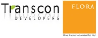 Transcon Developers and Flora Marmo Industries logo