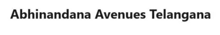Abhinandana Avenues Telangana logo