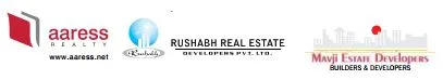 Aaress Realty and Rushabh Real Estate and Mavji Es logo