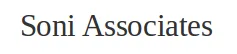 Soni Associates logo