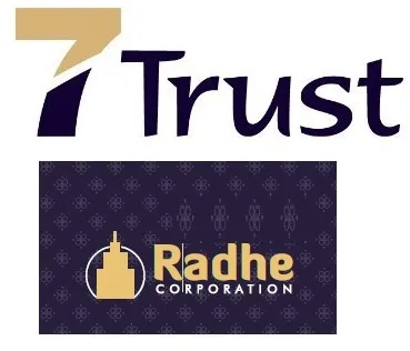 7 Trust and Radhe Corporation logo
