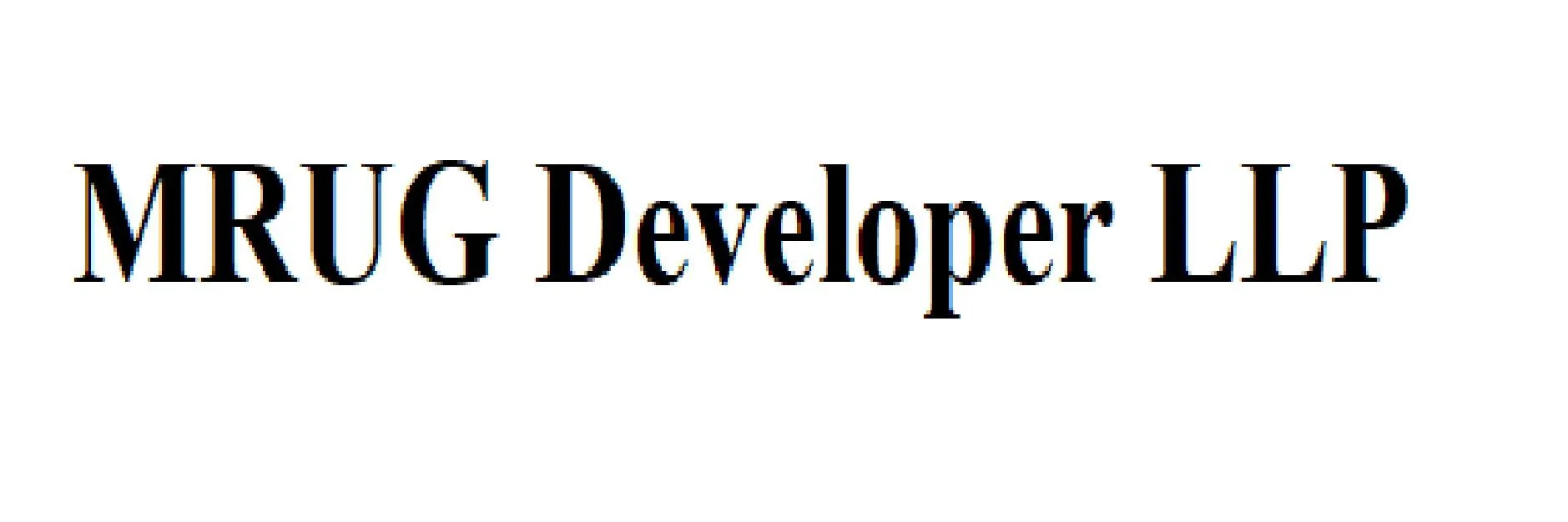 MRUG Developer LLP logo