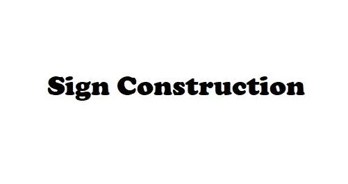 Sign Construction logo