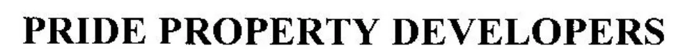 Pride Property Developers logo