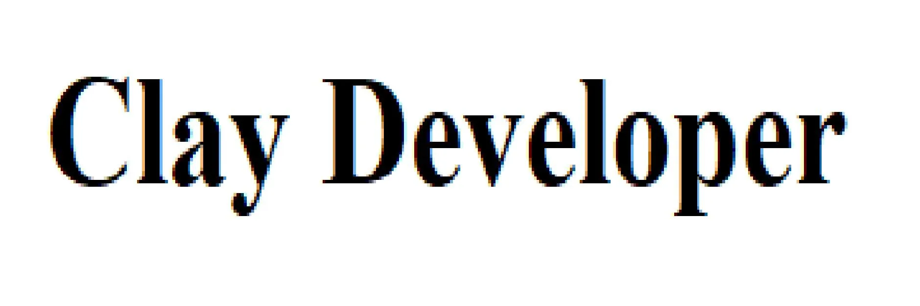 Clay Developer logo