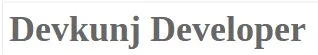 Devkunj Developer logo