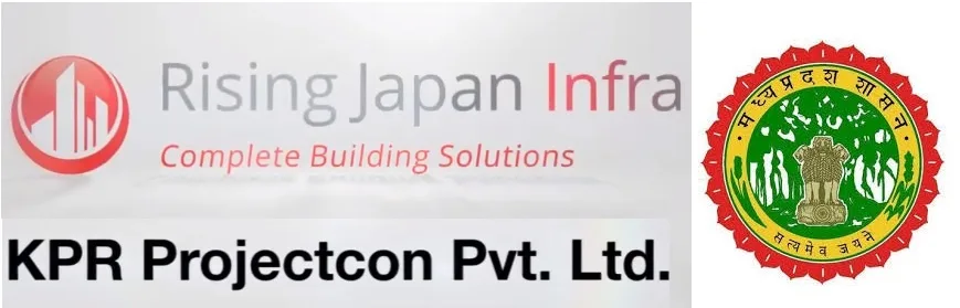 Rising Japan Infra KPR Projectcon and St Govt MP logo