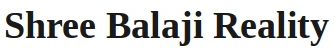 Shree Balaji Reality logo