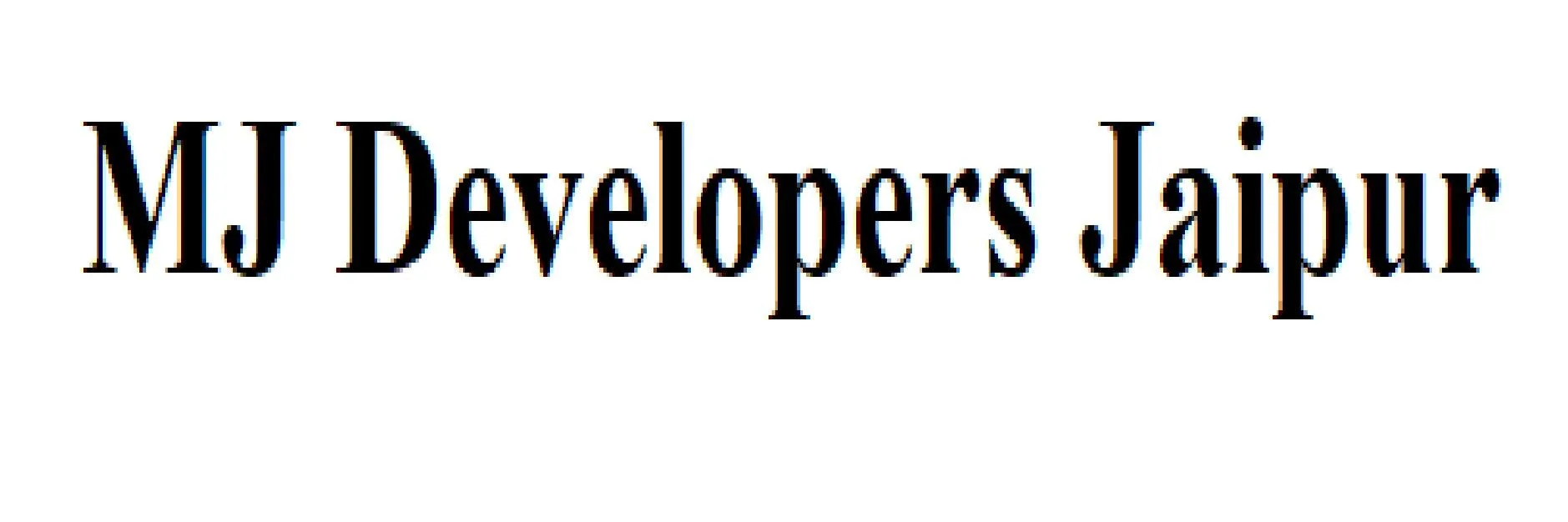 MJ Developers Jaipur logo