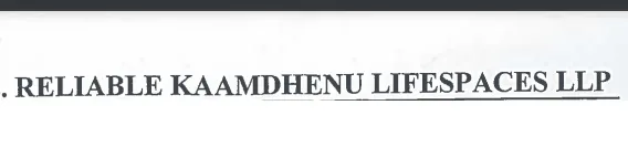 Reliable Kaamdhenu Lifespaces LLP logo