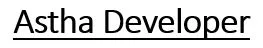 Astha Developer logo