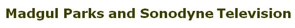 Madgul Parks and Sonodyne Television logo