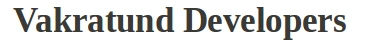 Vakratund Developers Mumbai logo