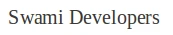 Swami Developers logo