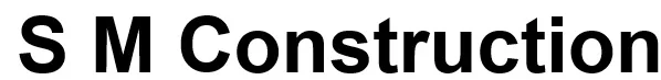 S M Construction Raipur logo
