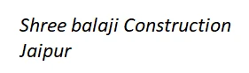 Shree Balaji Construction logo