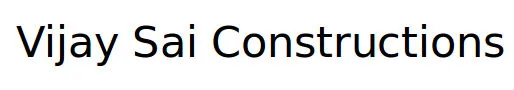 Vijay Sai Constructions logo