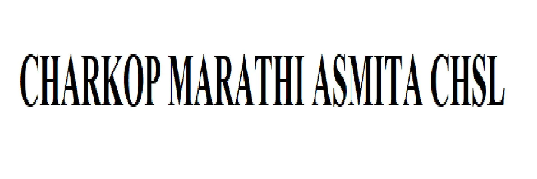 Charkop Marathi Asmita CHSL logo