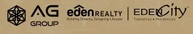 Eden Realty and AG Group and Eden City logo