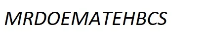 MRDOEMATEHBCS logo