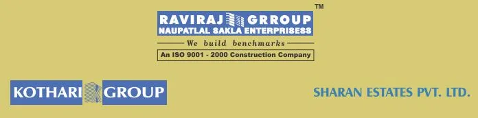 Raviraj and Kothari Group and Sharan Estates logo