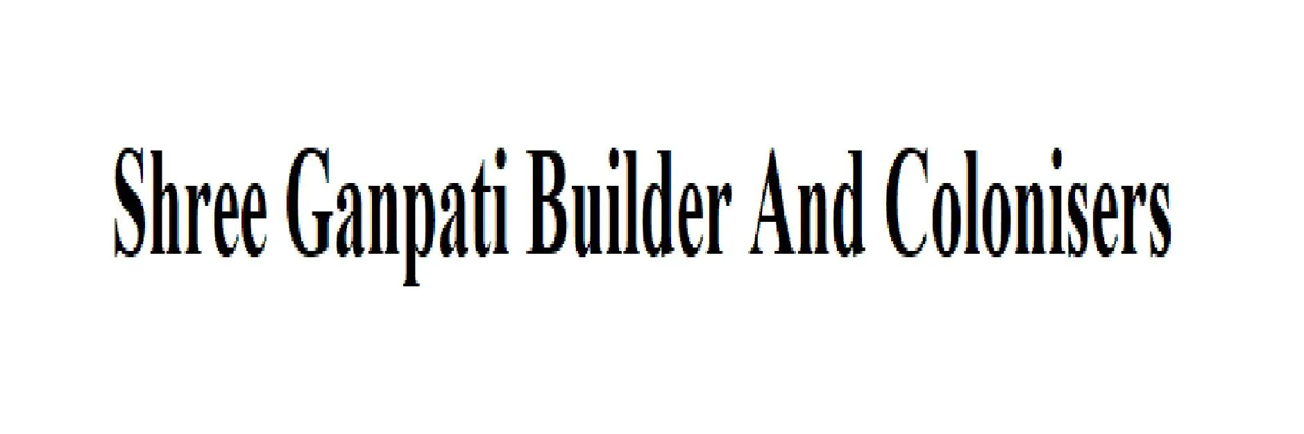 Shree Ganpati Builder And Colonisers logo