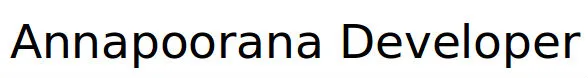 Annapoorana Developer logo