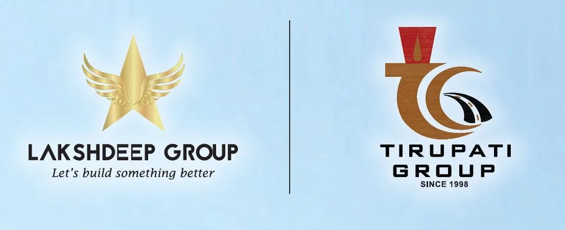 Lakshdeep Group and Tirupati Group logo