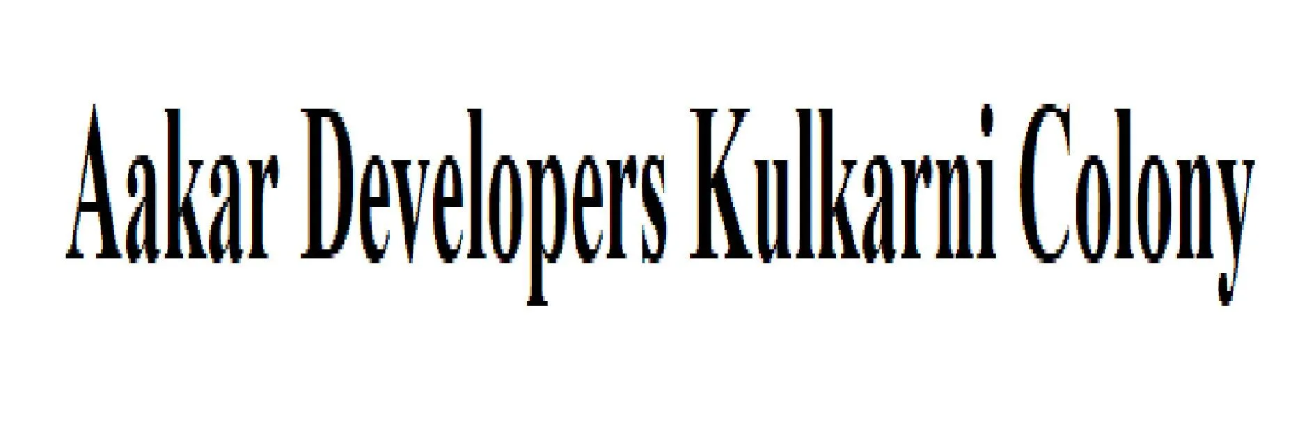 Aakar Developers Kulkarni Colony photo