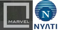 Marvel Realtors and Nyati Group logo