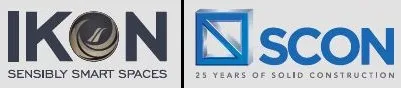 IKON Constructions and SCON logo