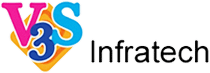 V3S Infratech logo