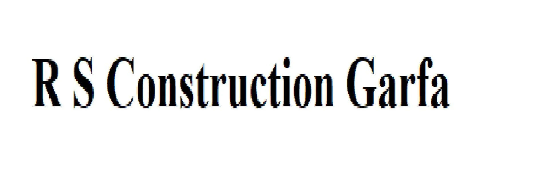 R S Construction Garfa logo