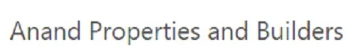 Anand Properties and Builders logo
