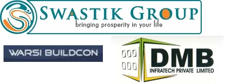 Swastik Group and Warsi Buildcon and DMB Infratech logo